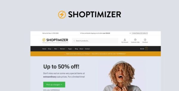 Shoptimizer Wordpress Teması